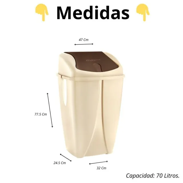 (الحجم - 70 لتر)