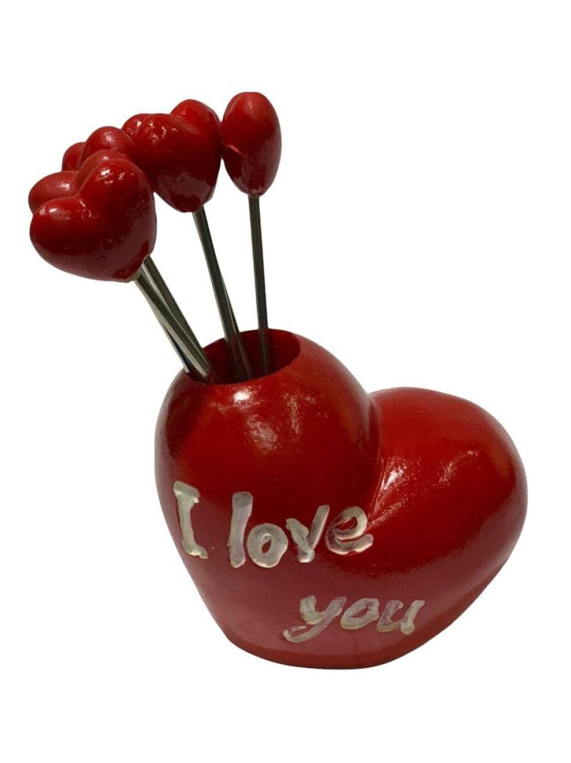 (اللون - قلب أحمر)