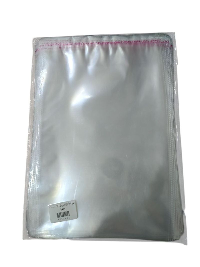 (الحجم - 20 سم × 25 سم ( 100 ) كيس)